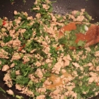 Just call me Bev: Asian minced chicken