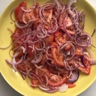 Simple & delicious: Tomato & onion vinegar salad