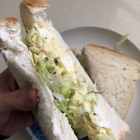 Comfort in troubling times: the perfect egg & lettuce sandwich